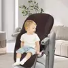 Kids Highchair Cushion Pad High Chair Dining Protection Cover Cushion PU Leather And Sponge Comfortable Seat Pad Boy And Girl 2