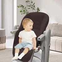 Kids Highchair Cushion Pad High Chair Dining Protection Cover Cushion PU Leather And Sponge Comfortable Seat Pad Boy And Girl 2