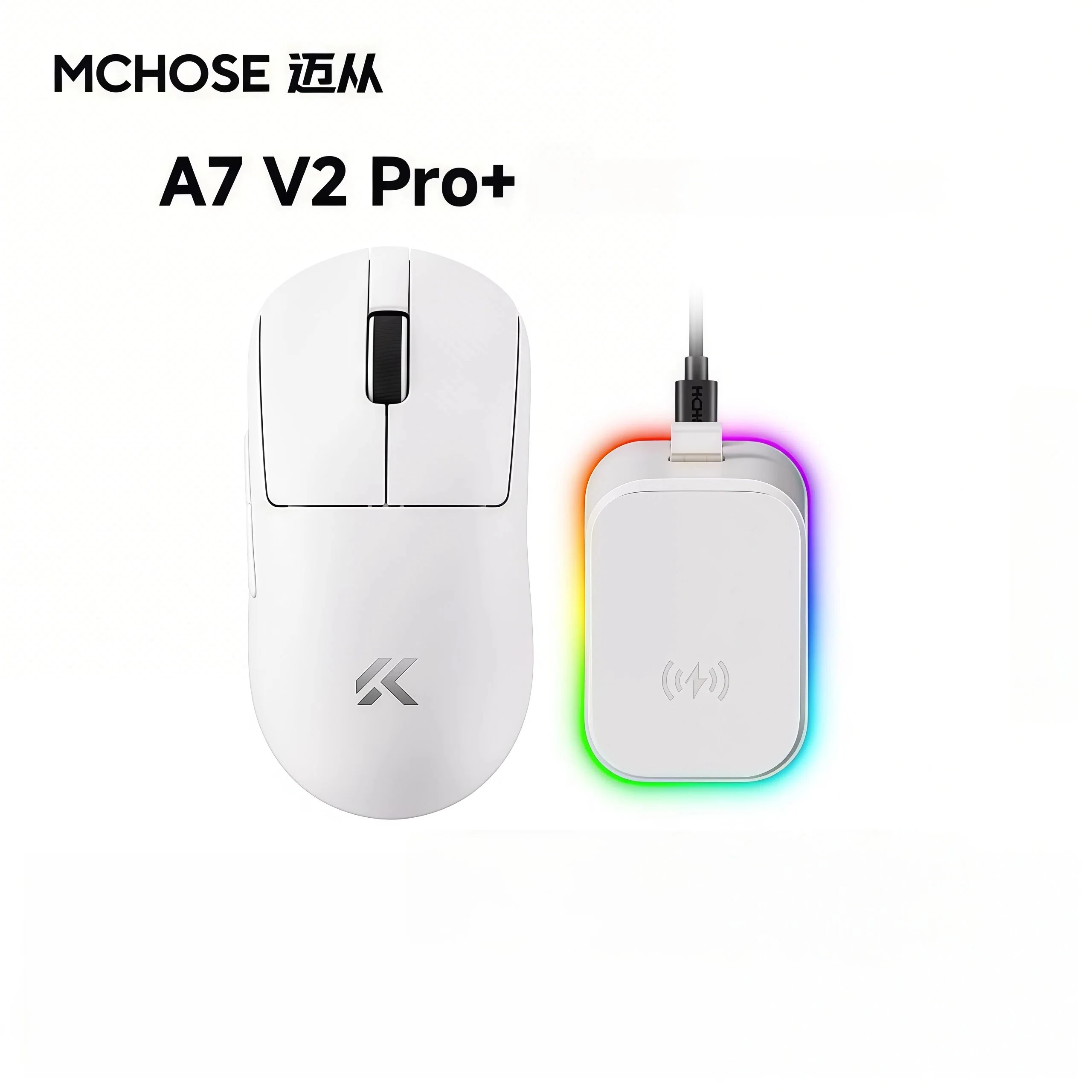 MCHOSE A7 V2 Pro ホワイト