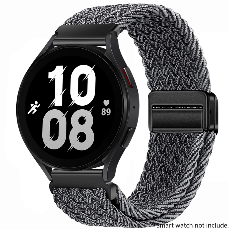 ตัวเลือกสินค้า สายรัดนาฬิกาไนลอน 22/20 มม. ปรับได้ ใช้ได้กับ Huawei Samsung หลายรุ่น