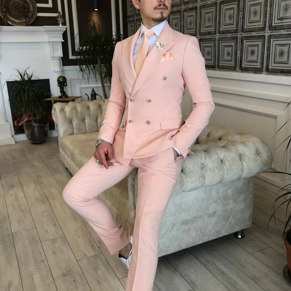 Veste Pour Mariage Veste Croisée Tendance Costume Homme Mariage