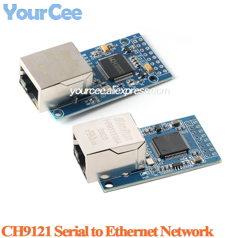 Servidor De Rede Serial Hf7111 Rs232 Para Ethernet Dtu Short