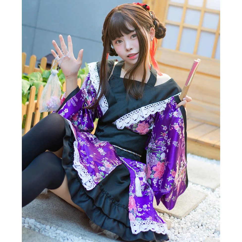 Purple Kimono