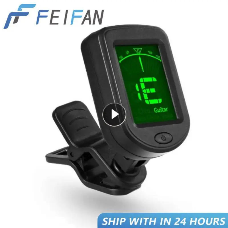 

Guitar Tuner For All Instruments Clip On Electronic Tuner For Guitar Bass Ukulele Violin Mandolin Banjo Musical Instruments