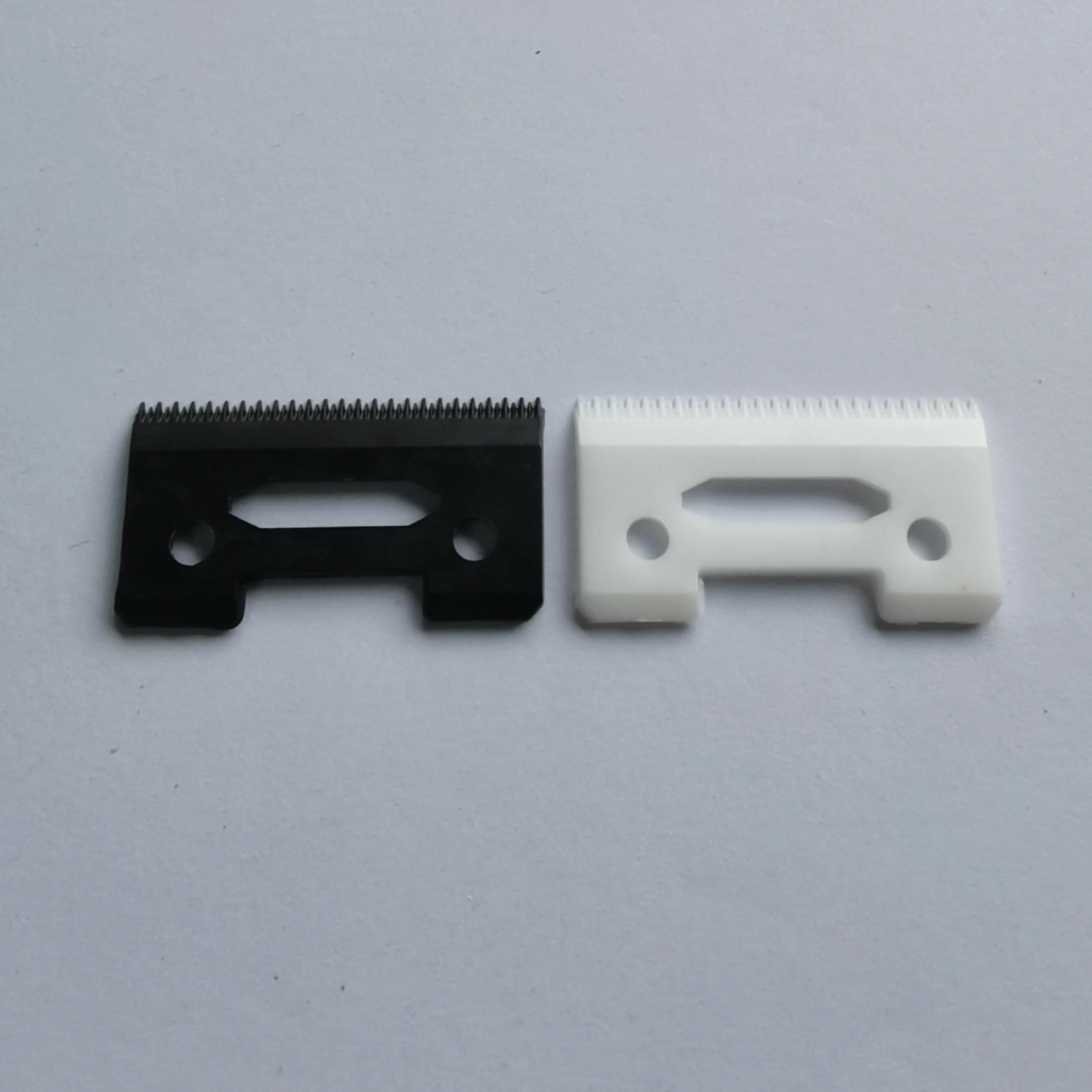 Clipper Replacement Parts Magic 2-Hole Stagger-Tooth Ceramic Movable Blade Cordless For Wahl Shear Clipper With plastic Box