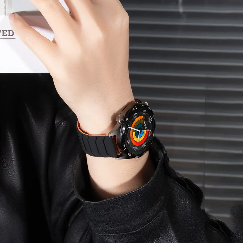Enhanced Sports Silicone Magnetic Band Wristband Bracelet