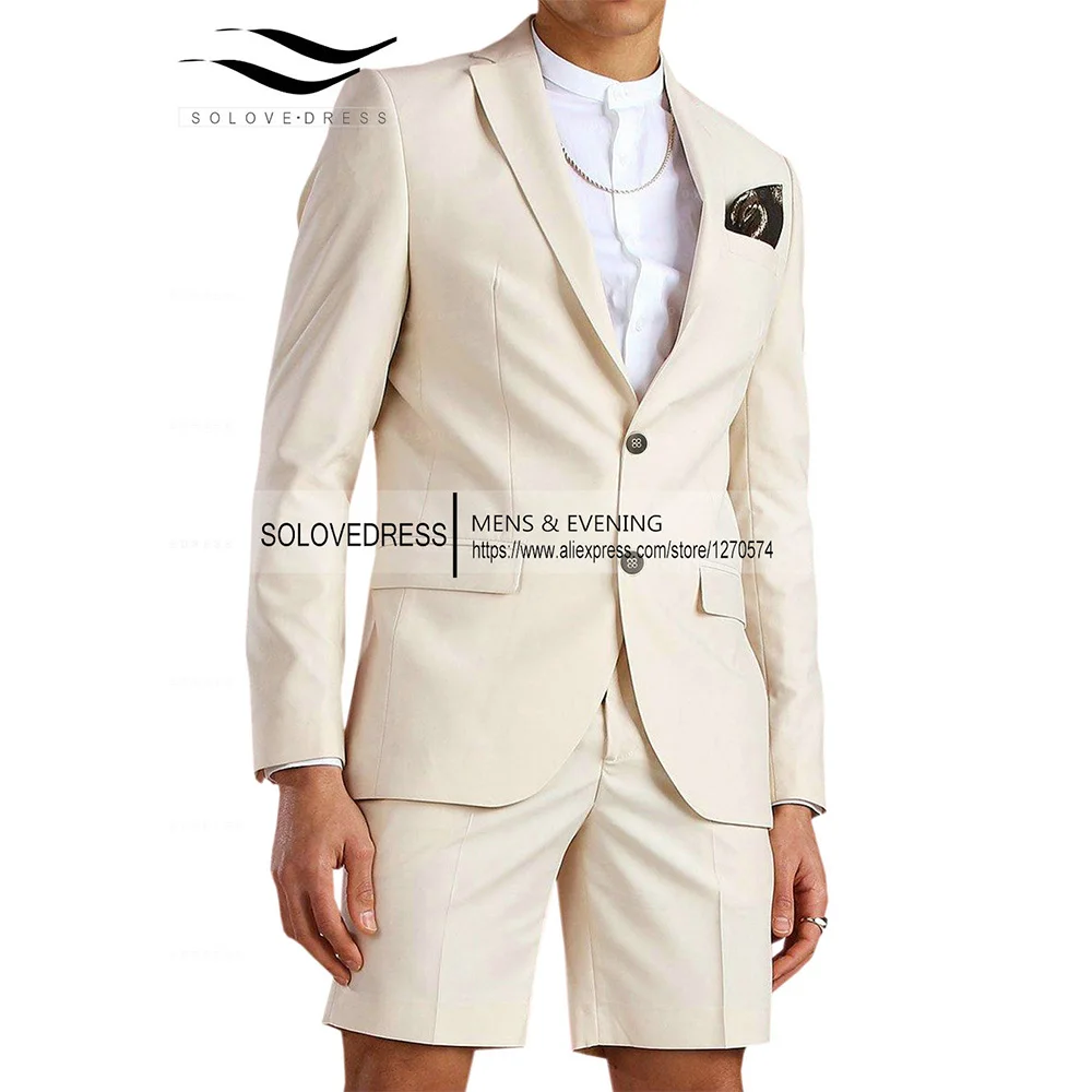 

Spring And Summer Casual Men's 2 Piece Mens Suit Slim Fit Flat Tuxedos Best Male Suit Party Dress For Wedding (Blazer+Pants)