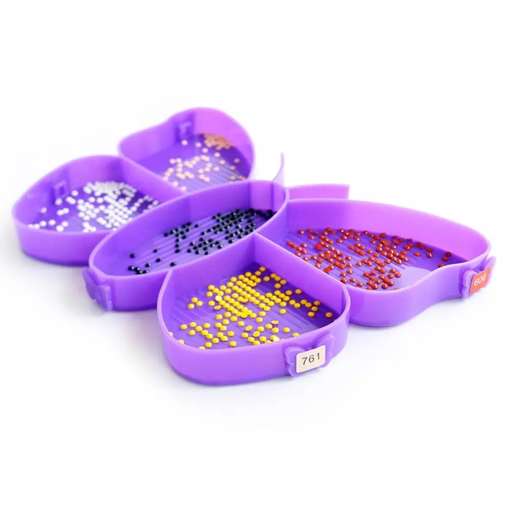 Butterfly Grid Drill Diamond Art Tray