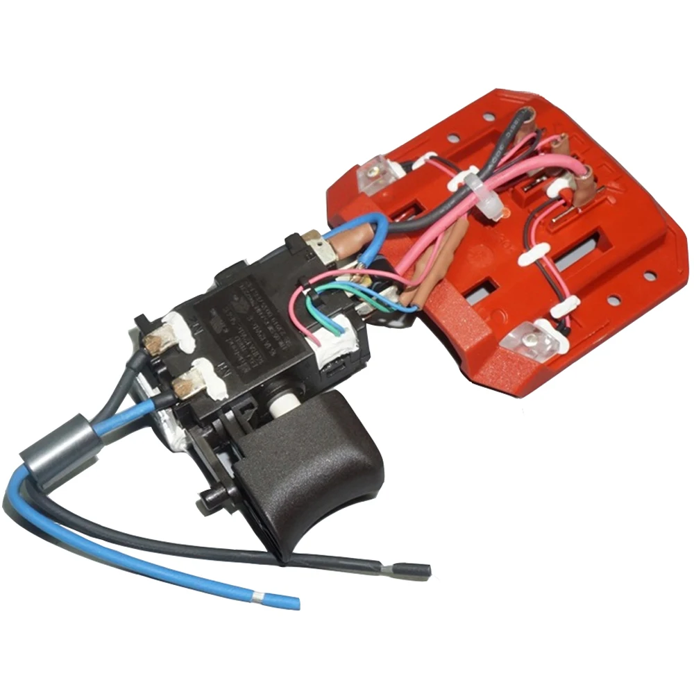 

Electric Drill Speed Controller Switch 12V 16.1A Power Tool Speed Adjust Switch Support Forward and Reverse with Dual LED Light
