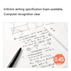 Kaco K10 Gel Pens High Value 0.45mm Black Ink עט מחיק High Capacity Kawaii Stylo For School Office Writing Aesthetic stationery 5