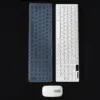 Wireless Slim White Keyboard + Wireless Optical Mouse Set for PC and Laptop 4