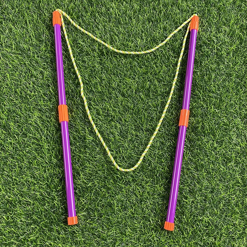 Double Pole Bubble Rope Color Giant Bubble Circle Show Props For Kids Big Bubbles Toy Gift Set Blowing Tool 1 Set kids bubble toys