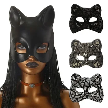 Nuova maschera per ragazza gatto EVA Veneziano Party Party Makeup Ball Maschera per Mardi Gras Maschera per occhi mezza faccia