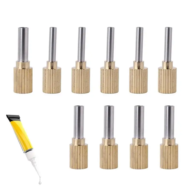 Caulking Nozzle Multifunctional Nozzles Reusable Stainless Steel Anti-rust Caulking Finisher Set Nozzle Applicator