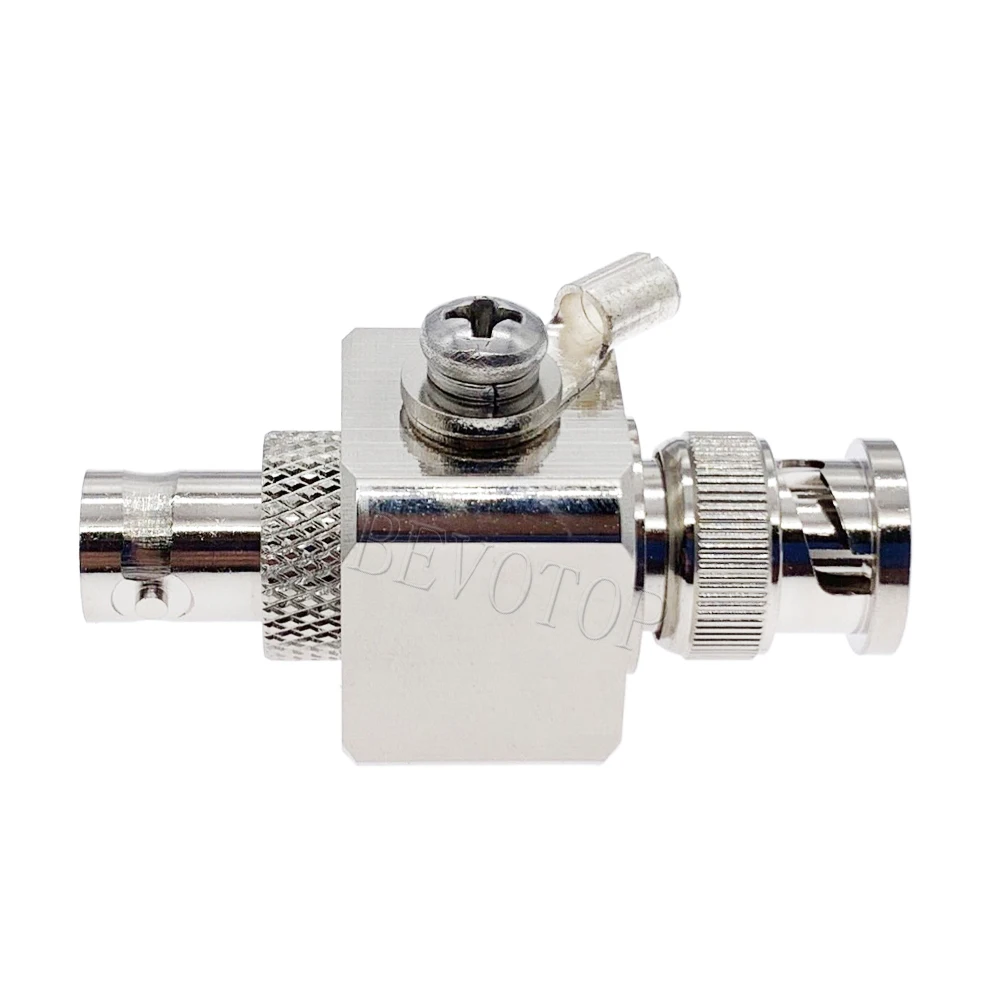 1Pcs BNC-JK BNC 남성-여성 동축 커넥터(라이트닝 서지 어레스터 보호 장치 포함) DC-3GHz 50ohm