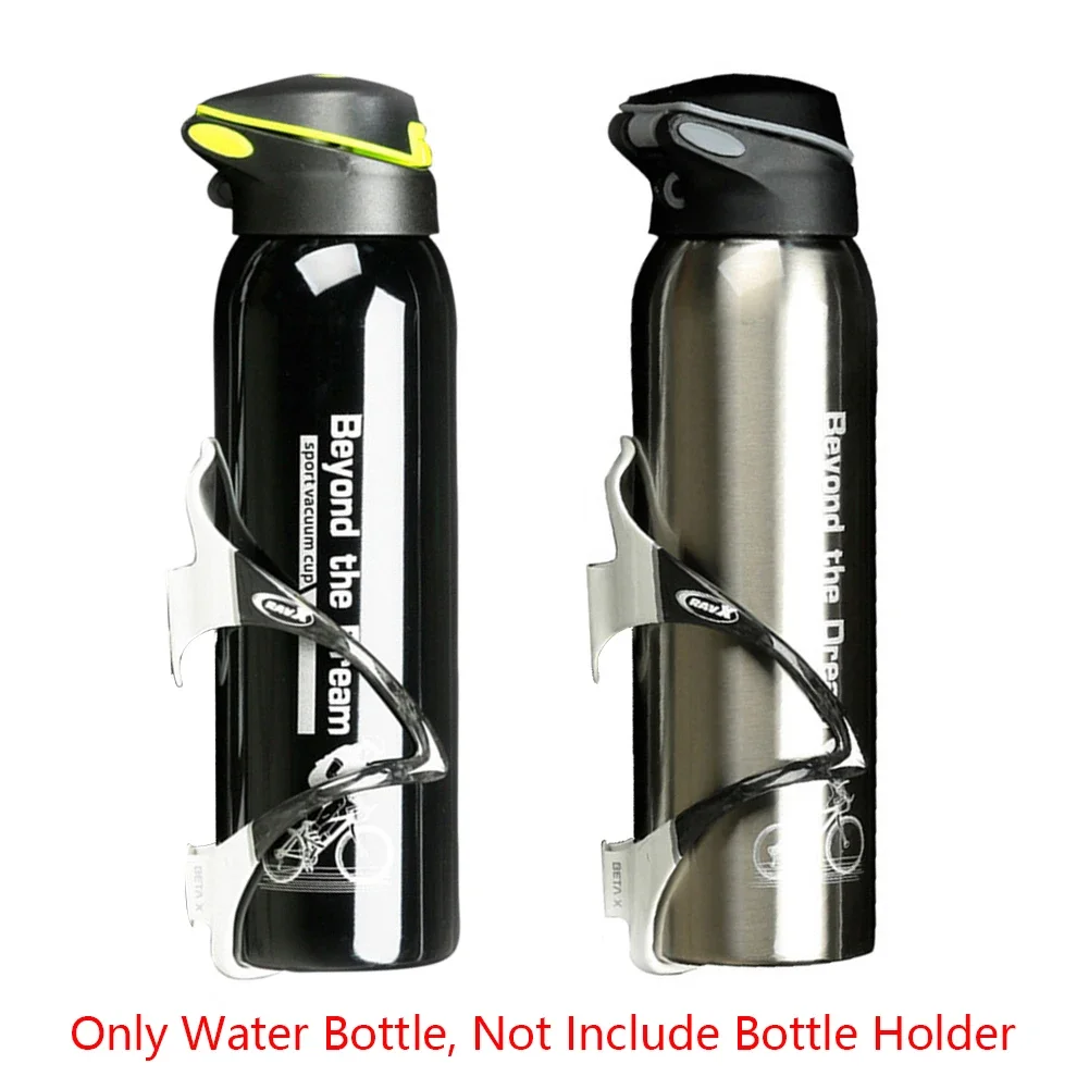 Bicycle Water Bottle Water Bottle Sports Bottle Mountain Bike Bicycle Water Bottle Kettle Cycling Thermos Warm Keeping Water Cup Sports Bottle 500ml Aluminum Alloy 0.5L