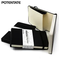 potentateA5/A6 Watercolor Notebook 300g/m 24Sheets Travel Hand Painting Notebook for Water Color Diary Student Art Supplies 2