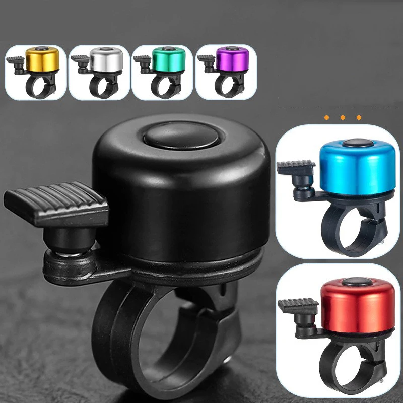 1/5pcs Mini Bicycle Bells MTB Road Bike Safety Warning Alarm Cycling Accessories Safety Cycling Sound Alarm Handlerbar Horn Ring