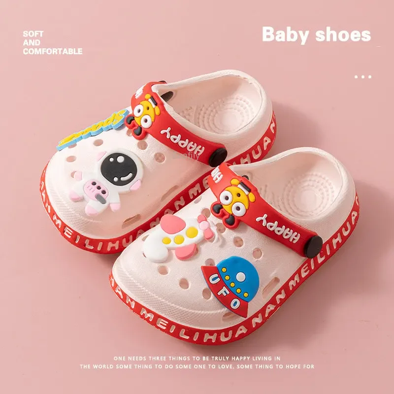 Kids' Cute Cartoon Garden Sandals - Soft, High-Quality Summer Shoes