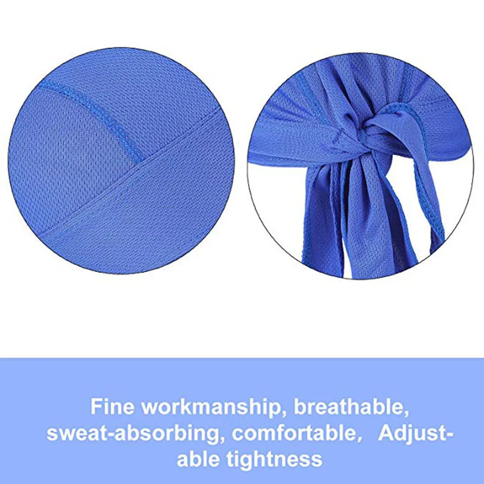 Description Picture 6 of itemLOOGDEEL Cycling Headscarf Quick-dry Sun-Protective Hat Head Scarf for Cycling Sport Bandana Bicycle Headband Sweat-wicking Cap