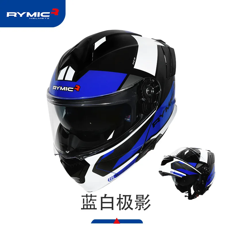 Casco Ribaltabile Modulare Per Moto Originale Full Face Moto Racing Touring Casco Bluetooth Parasole Open Face Casque Capacete Dot