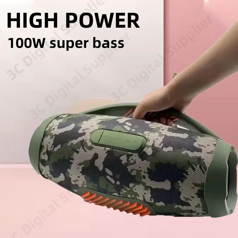 

Bluetooth-Колонка Booms Box 3, 100 Вт, водостойкая, 360 стерео