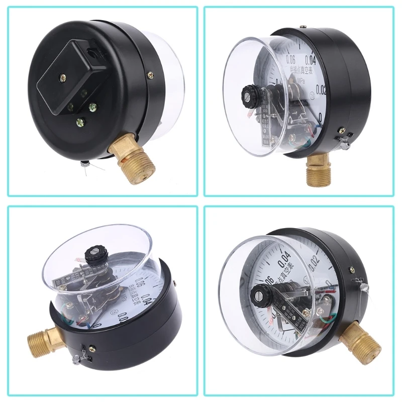 

co530 Upgraded Electric Contact Pressure Gauge with Surfaces Vacuum Gauge Pressure Controller Direct 10VA 0-1.6AMPA Durable
