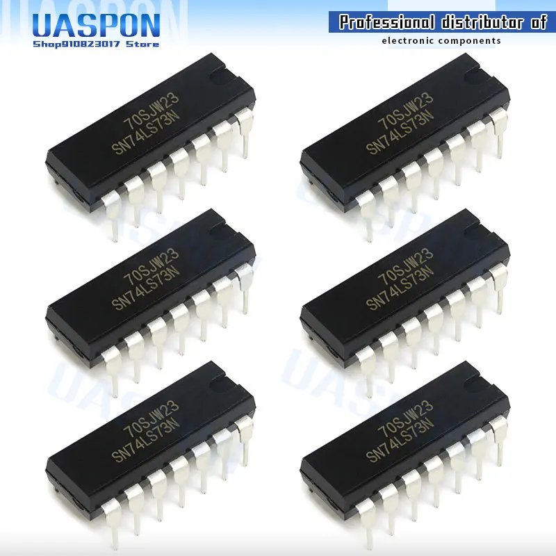 

100pcs SN74LS73N DIP-14 HD74LS73P DIP14 74LS73 SN74LS73 DIP 74LS73N