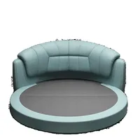 Organisateur de lit Unique, taille Queen, tables de chevet esthétiques, têtes de lit, lit Double, meubles de chambre matrimoniale 6
