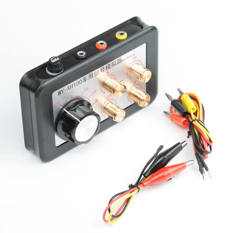 NEW! XH100 Automobile Signal Simulator Tester Can Test Water/fuel Temperature Sensor Rail Pressure Sensor Crankshaft Sensor 2