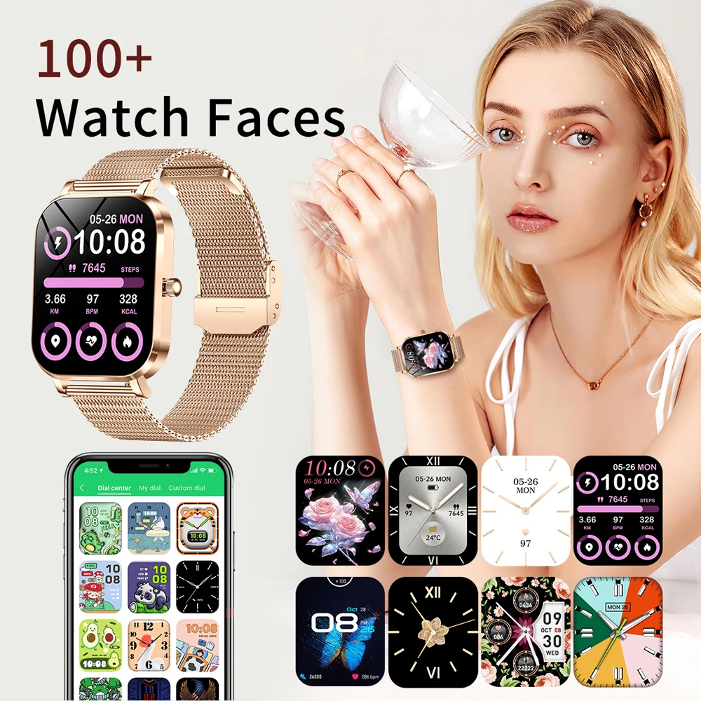Fitness Tracker Smartwatch Women's 2019 New Arrival Women