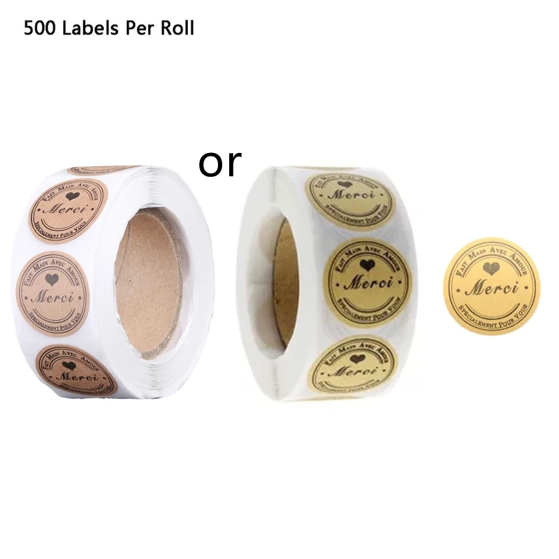 500pcs-roll-kraft-merci-francese-grazie-etichette-adesivi-busta-cornici-e-articoli-da-esposizione-di-tenuta