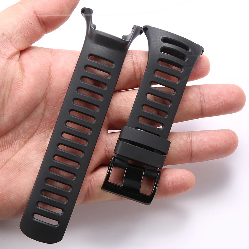 Durable Waterproof Silicone Replacement Watch Band with Rubber Strap