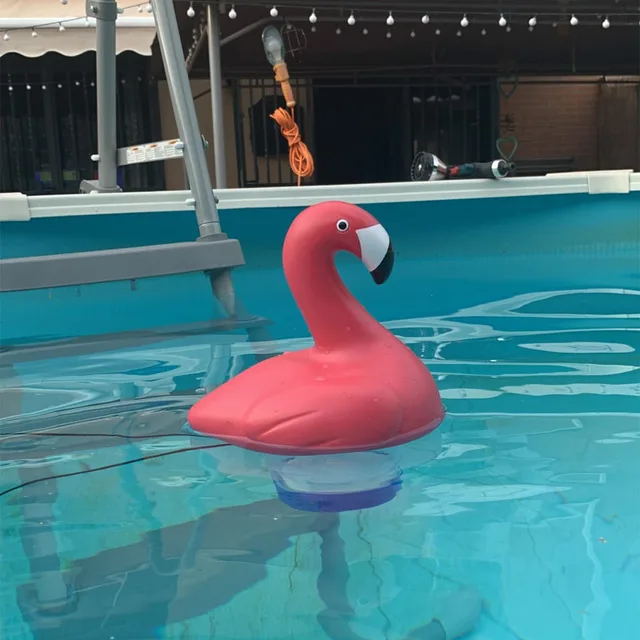 Úszómedence Állati Úszó Klór Adagoló Szép Kacsa Diffúzor Medence Tisztító Készletek Kiegészítők - Image 4