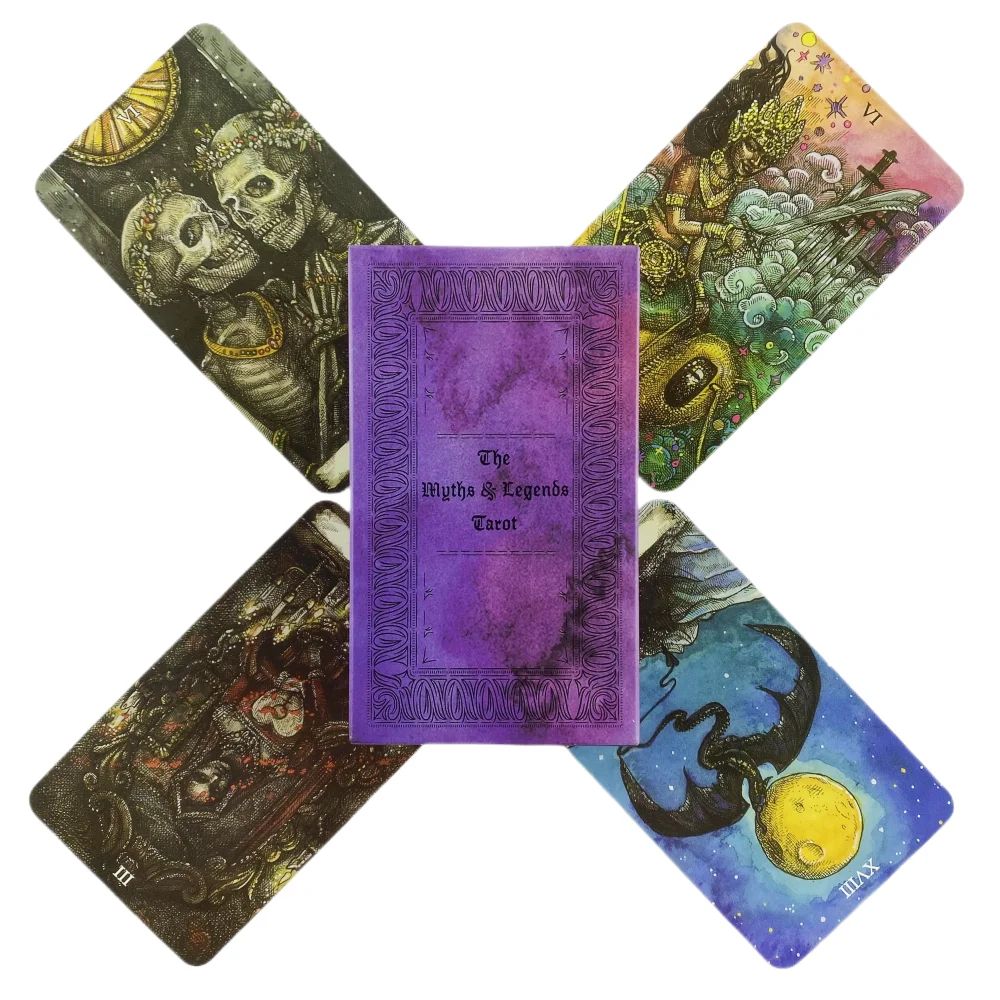 TheMythLegendTarotCardsA78DeckOracleEnglishVisionsDivination