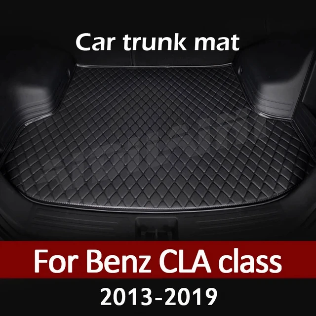 Kofferraum matte für Benz CLA klasse C117 limousine 2013 2014 2015 2016  2017 2018 2019 cargo-liner teppich innen zubehör abdeckung - AliExpress