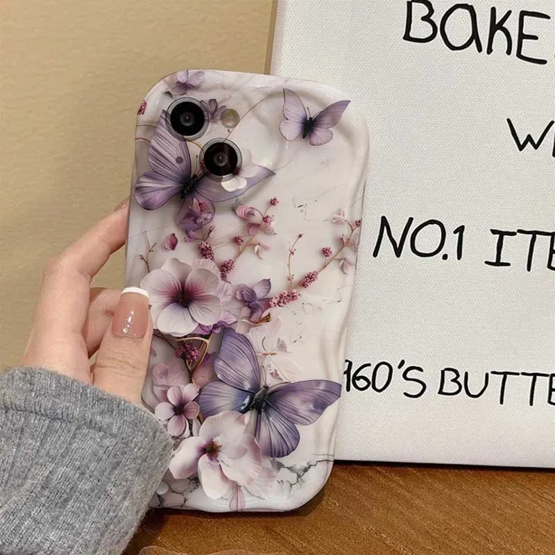 Stylish Butterfly Print Phone Case