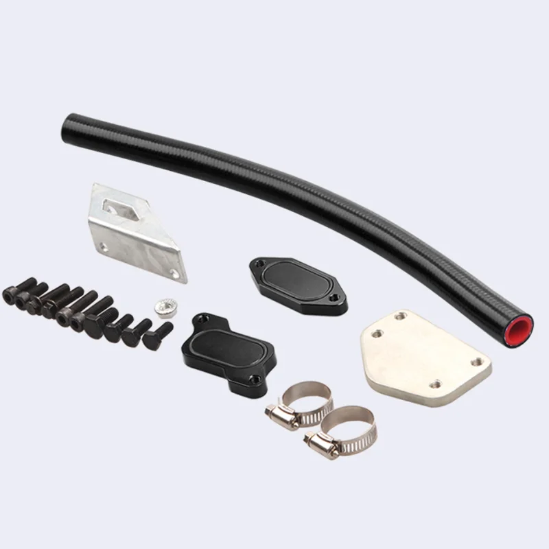Cooler Valve Kit For 04.5-05 Chevrolet GMC Sierra 2500 3500 Duramax LLY 6.6 Diesel EGR Valve Cover Plate