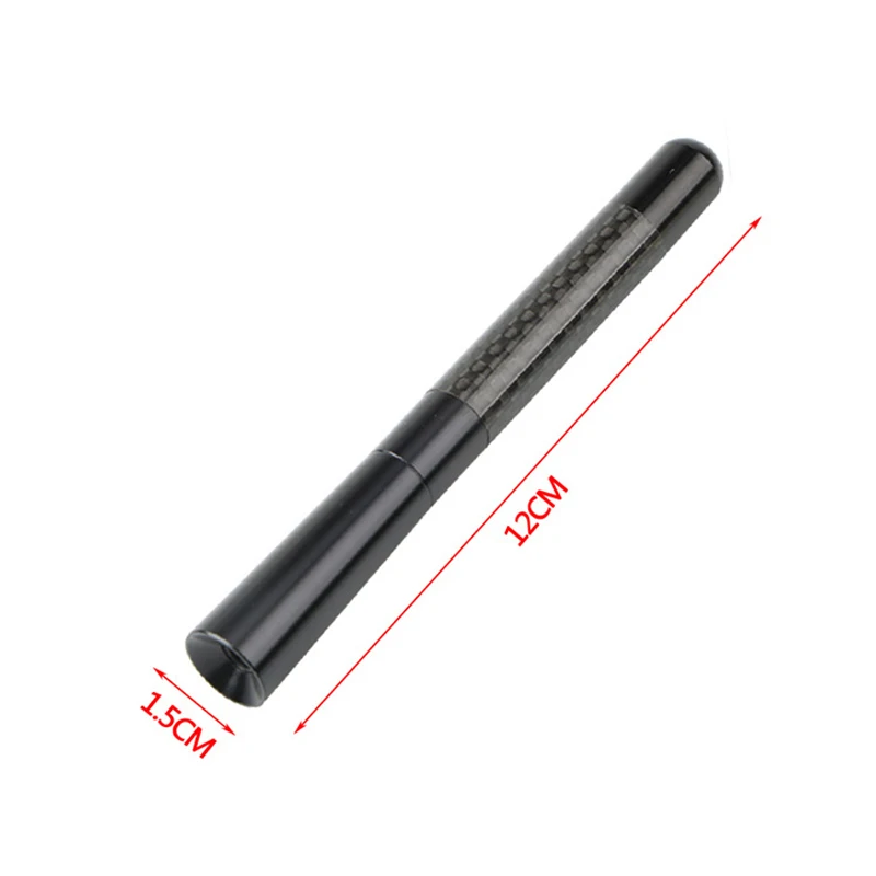 Car Signal Receiver Antenna 1.5x12cm Universal Multi-color Carbon Fiber 7Pcs/set
