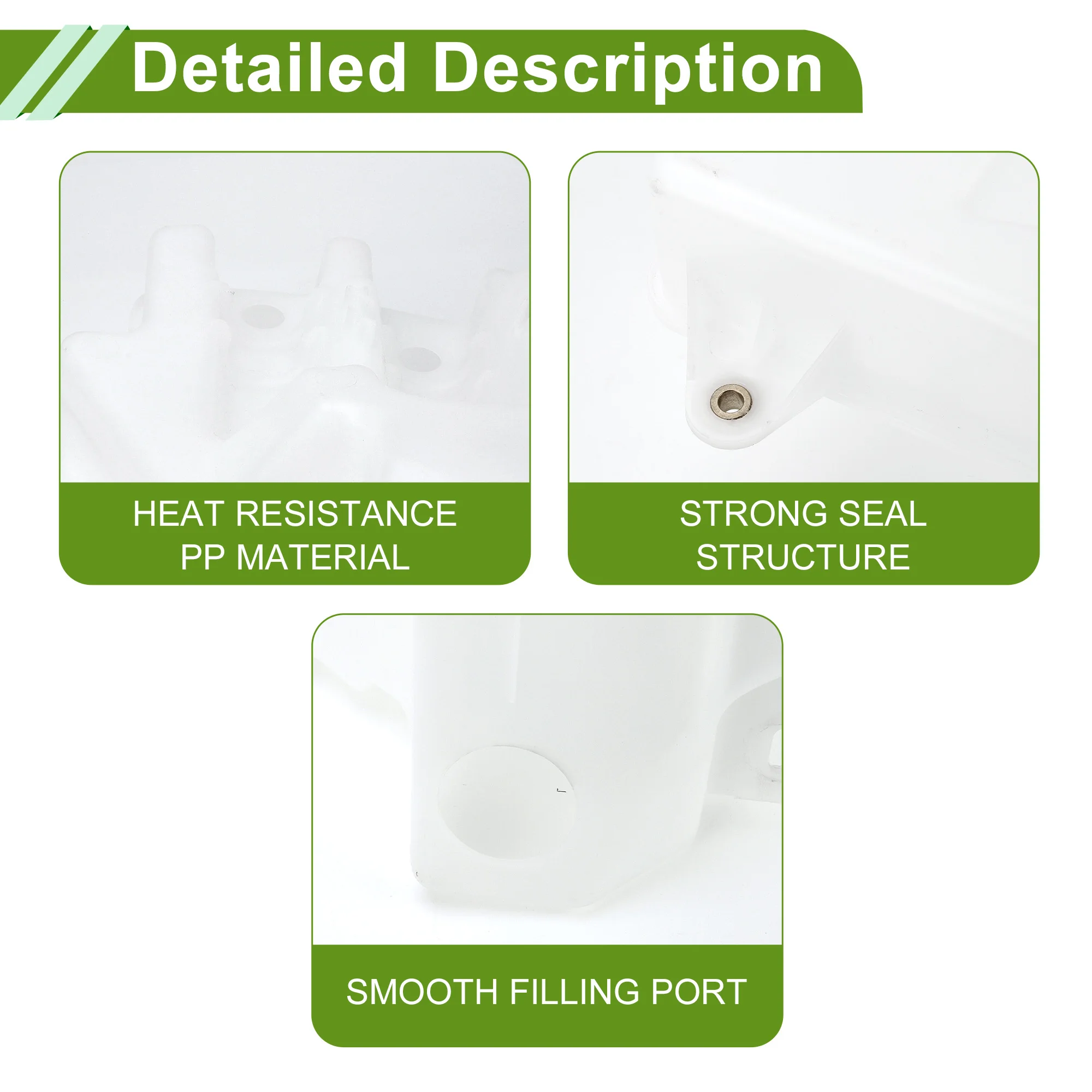 랜드로버 LR4 L319용 UXCELL 냉각수 확장 회수 오버플로우 탱크 No.LR013953