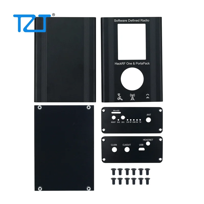 

TZT PortaPack чехол алюминиевый сплав идеально подходит для HackRF One & PortaPack программно определяемое радио