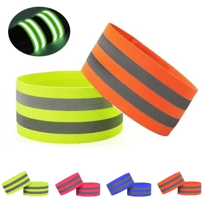 High-Visibility Reflective Bands For Night Walking & Cycling