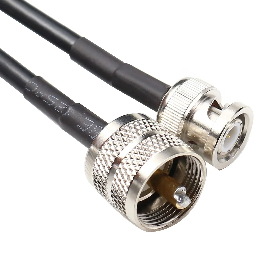 BNC Male to UHF PL259 Male RG58 ׳ ̺ RF  ̺ , 30cm   Ǳ 