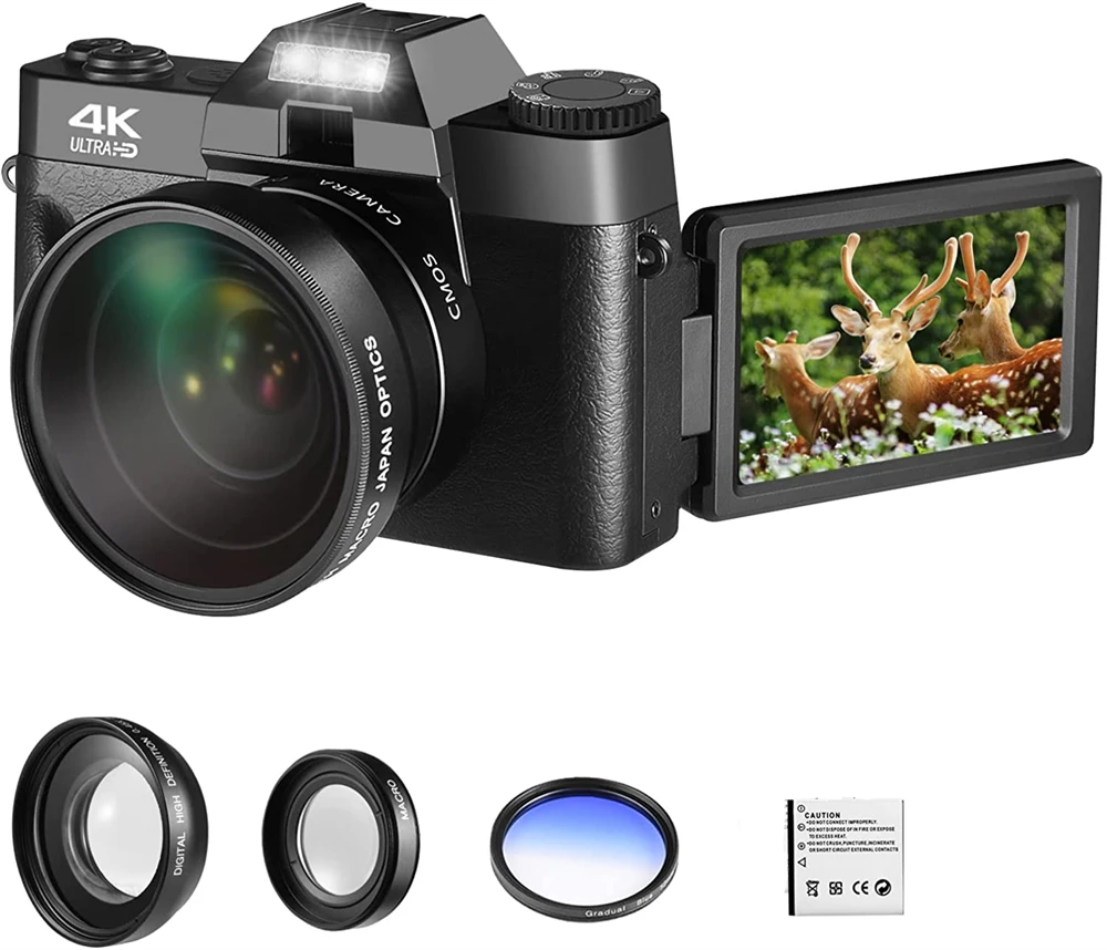 With Lens And Filter