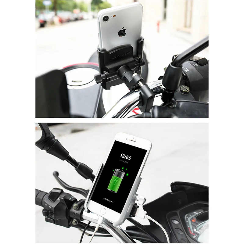 

Держатель для мобильного телефона мотоциклетный, 4-6 дюймов, для Honda, Suzuki, Kawasaki, Yamaha, BMW, KTM, Triumph