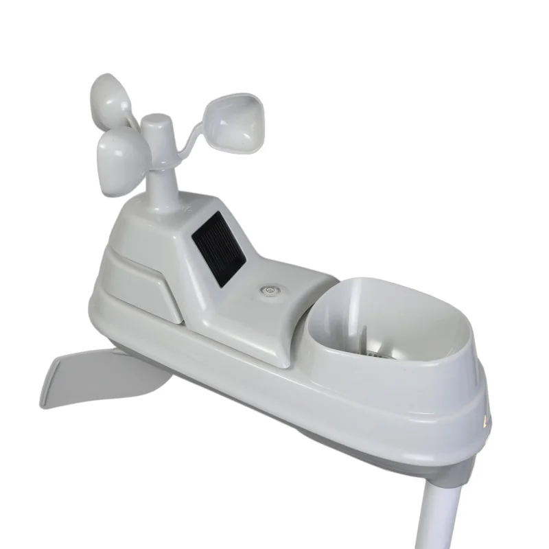 AcuRite 5-in-1 Weather Sensor with Rain Gauge, 06004M, Wind Speed, Wind Direction, Temperature and Humidity , White