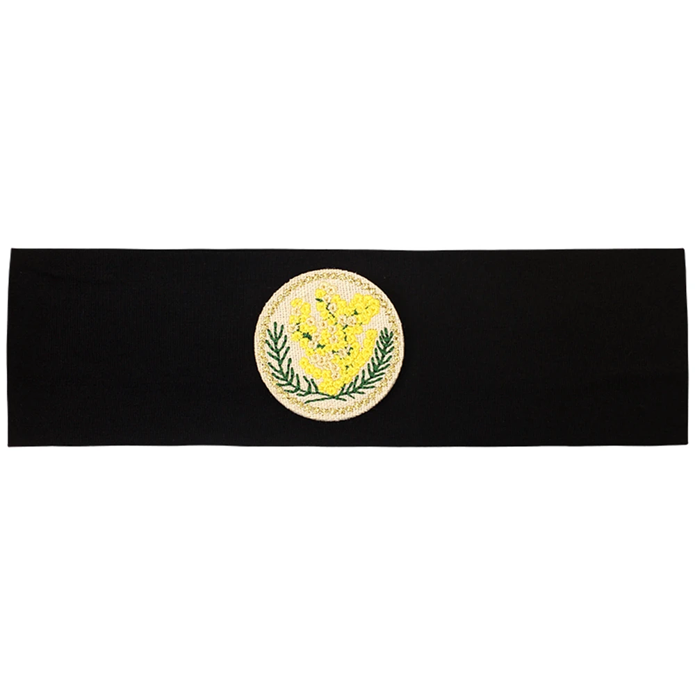 Floral Embroidered Headbands for Babies and Toddlers - Trendy Elastic Hair Accessories