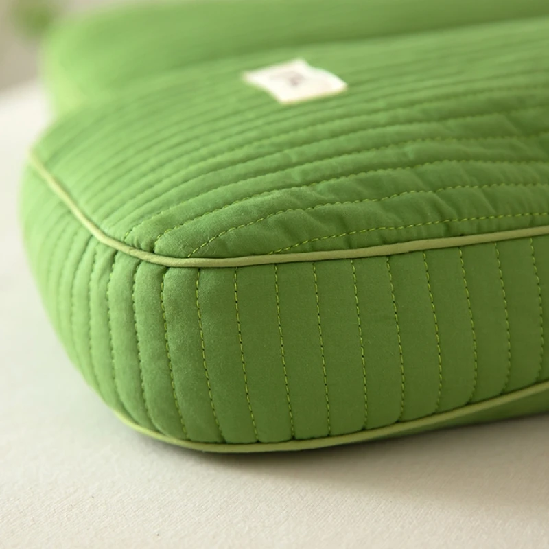 Full Buckwheat Skin  Pillow Cervical Support Sleep Cassia Pillow Core Hard Whole Head Adult Male Neck Support Pillow 5