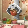 Cartoon Automatic Doll Claw Machine Doll Machine Kids Operated Play Game Clip Doll Toys Mini Claw Catch Toy Crane Machines Gift 4