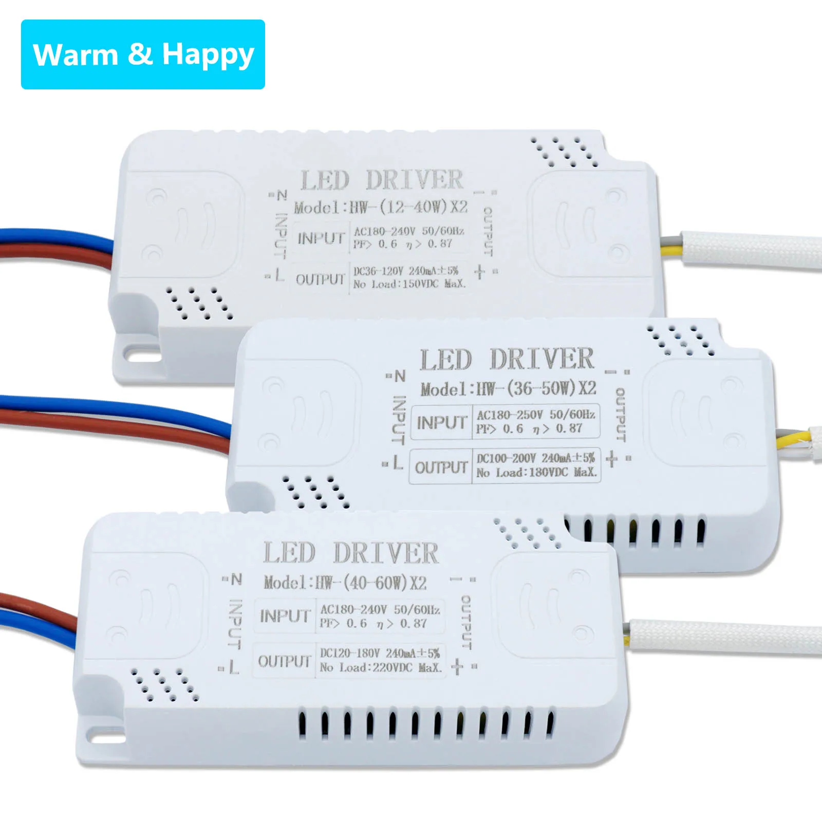 Controlador De Luz LED De Techo, Transformador Electrónico De Corriente